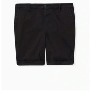 Torrid Black Twill Bermuda Style‎ Short 10